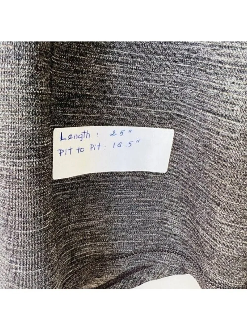 LULULEMON Hot like Agni singlet in heather gray size 4 J57